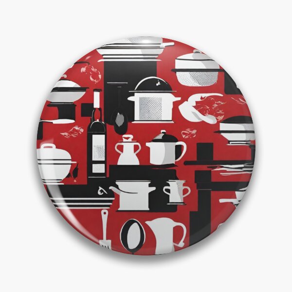 Item preview, Red Black Kitchen 1 designed and sold by PositivityMvmnt.