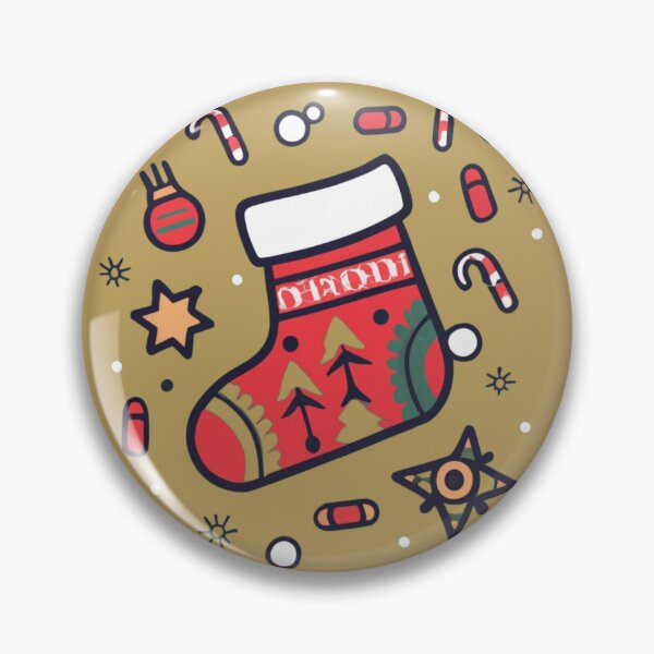 Aperçu de l'œuvre Chaussette de Noël créée et vendue par Studio-DesignWw.