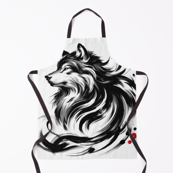 Item preview, Vigor and Spirit: The Nobility of the Wolf in Ink designed and sold by masquetea.