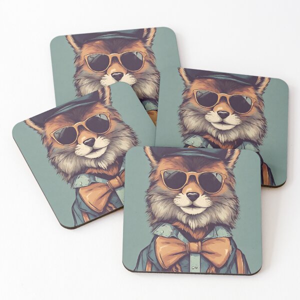 Item preview, A Fox in Full Bloom: A Gentlemanly Fox in a Sharp Suit designed and sold by Raffaellek.