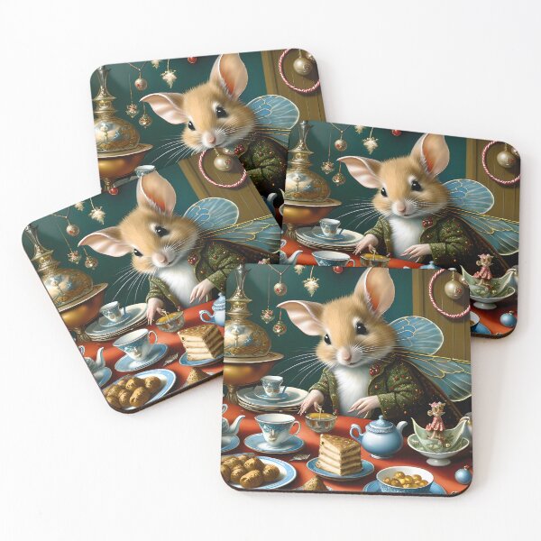 Item preview, Theo Enjoys Christmas Tea designed and sold by machare.