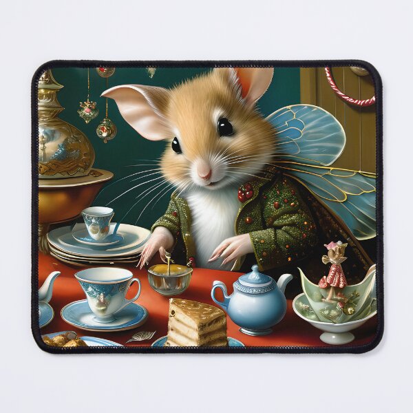 Item preview, Theo Enjoys Christmas Tea designed and sold by machare.