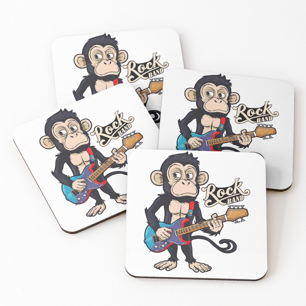 Item preview, Coasters (Set of 4) designed and sold by NotesForMusic.