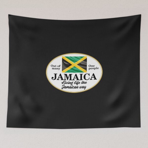 Item preview, Living life the Jamaican Way - Flag of  Jamaica designed and sold by obedtheartist.