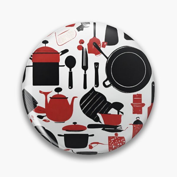 Item preview, Red Black Kitchen 3 designed and sold by PositivityMvmnt.
