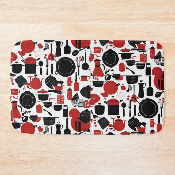 Item preview, Red Black Kitchen 3 designed and sold by PositivityMvmnt.