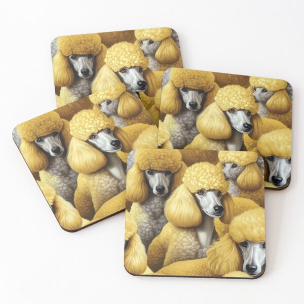 Item preview, Yellow Poodles designed and sold by pinkal.