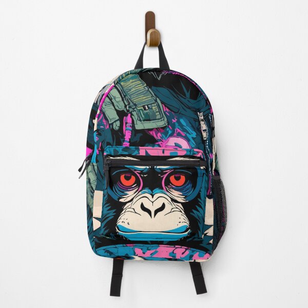 Item preview, Cyberpunk Monkey II designed and sold by blackink-design.