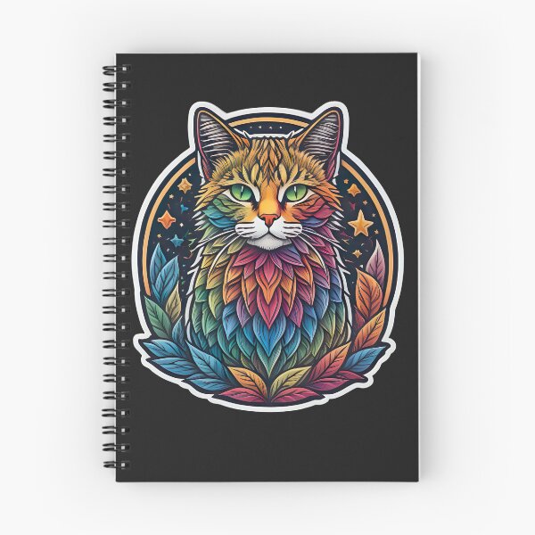 Item preview, Rainbow Cat Sticker designed and sold by CarlosBet3101.