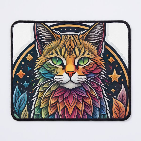 Item preview, Rainbow Cat Sticker designed and sold by CarlosBet3101.