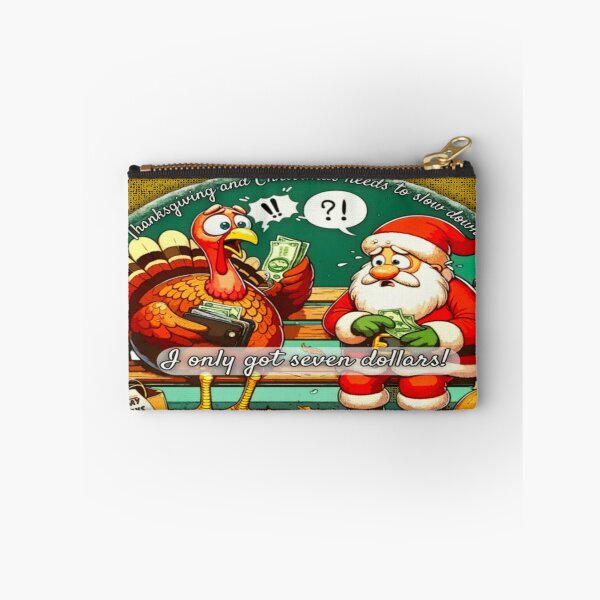 Item preview, Holiday Budget Blues - Turkey and Santa's Dilemma designed and sold by gleefulme.