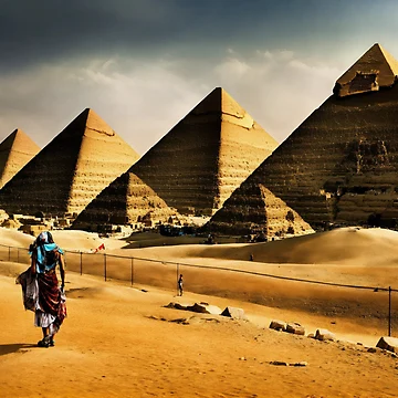 Artwork thumbnail, Pyramidsof egypt by Mouaz ⭐⭐⭐⭐⭐
