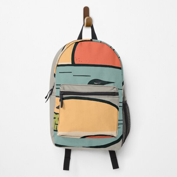 Item preview, Minnesota - Vintage Sunset - Colorful Illustration designed and sold by Amazing States of America.