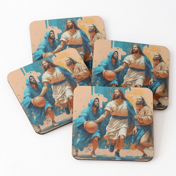 Item preview, Jesus Playing Basketball". Funny Penting Of Jesus Playing Basketball designed and sold by Obinne.