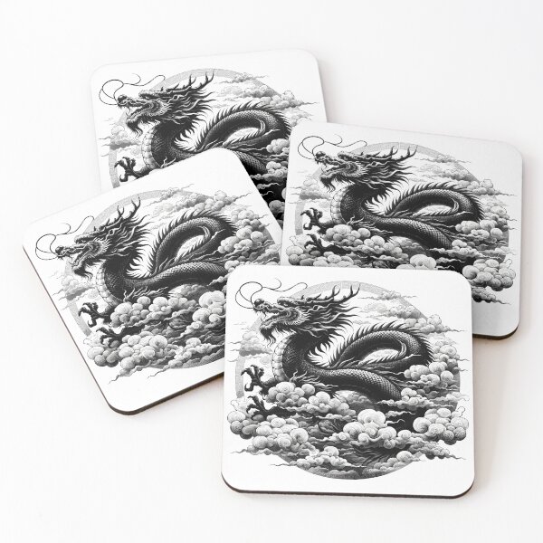 Item preview, Chinese dragon on clouds designed and sold by zoexhibition.