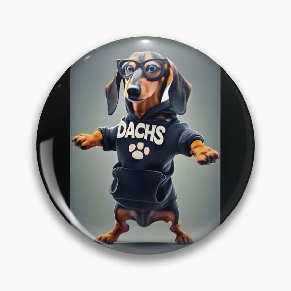 Item preview, Hoodie Dach 3/4 designed and sold by DachshundsOnRB.