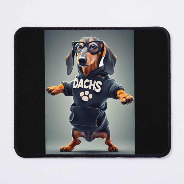 Item preview, Hoodie Dach 3/4 designed and sold by DachshundsOnRB.