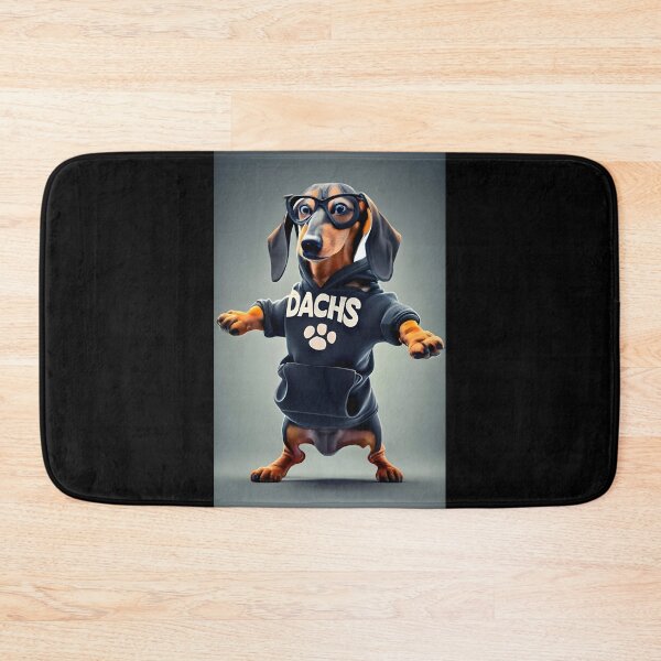 Item preview, Hoodie Dach 3/4 designed and sold by DachshundsOnRB.