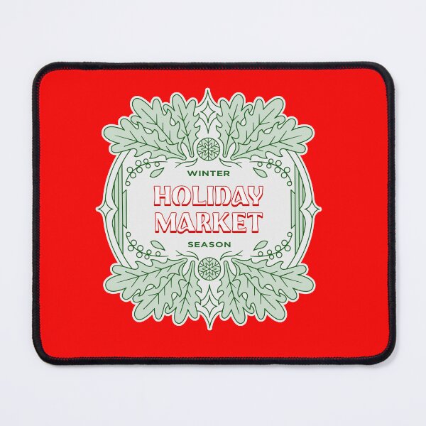 Item preview, Winter Market Elegance: Ornate Holiday Label | Christmas designed and sold by ThisTee.