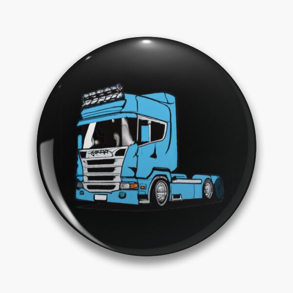 Item preview, Vabis V8 Euro Truck Fan Art designed and sold by TruckerPLShop.