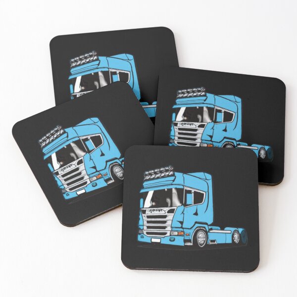 Item preview, Vabis V8 Euro Truck Fan Art designed and sold by TruckerPLShop.