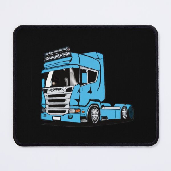 Item preview, Vabis V8 Euro Truck Fan Art designed and sold by TruckerPLShop.