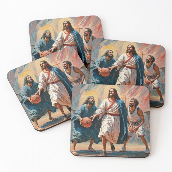 Item preview,  jesus playing basketball "Air Jesus designed and sold by Obinne.