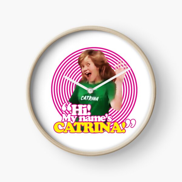 Item preview, Hi! My name's Catrina - Pink Windmill Kids designed and sold by Grahame Robertson.