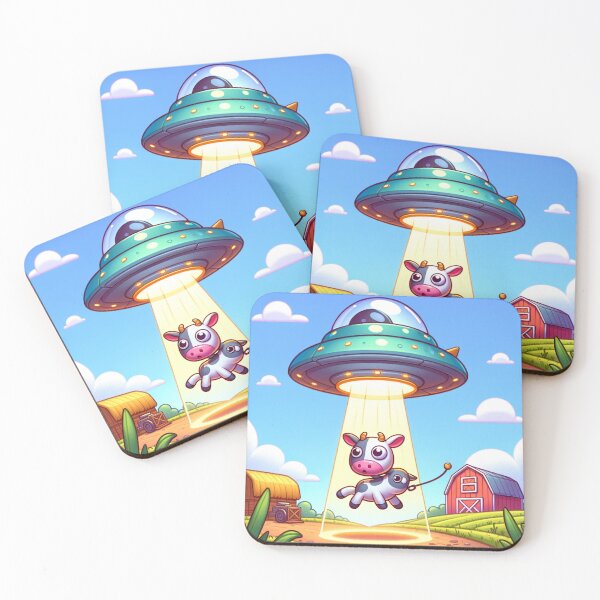 Item preview, Unexpected Farm Adventure: Friendly Farm Abduction designed and sold by masquetea.