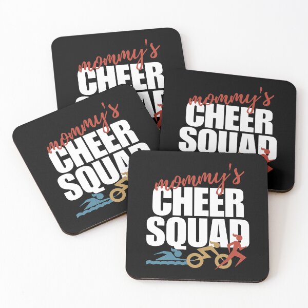 Item preview, Triathlon female triathlete mommys cheer squad  designed and sold by portrait4you.
