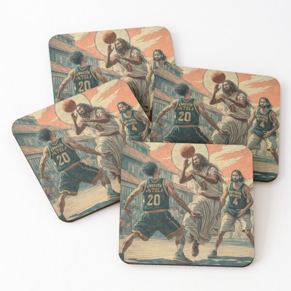 Item preview, jesus christ playing basketball designed and sold by Obinne.