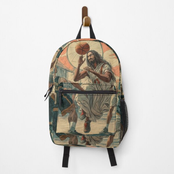 Item preview, jesus christ playing basketball designed and sold by Obinne.