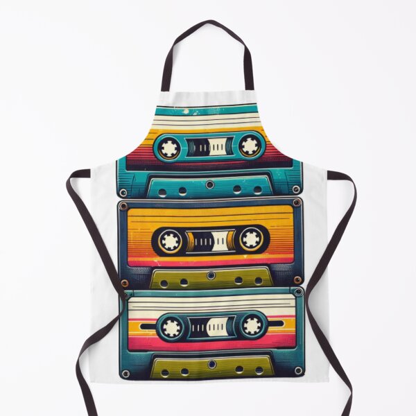 Item preview, Retrosounds: Trio of Cassette Tapes in Vintage Style designed and sold by masquetea.