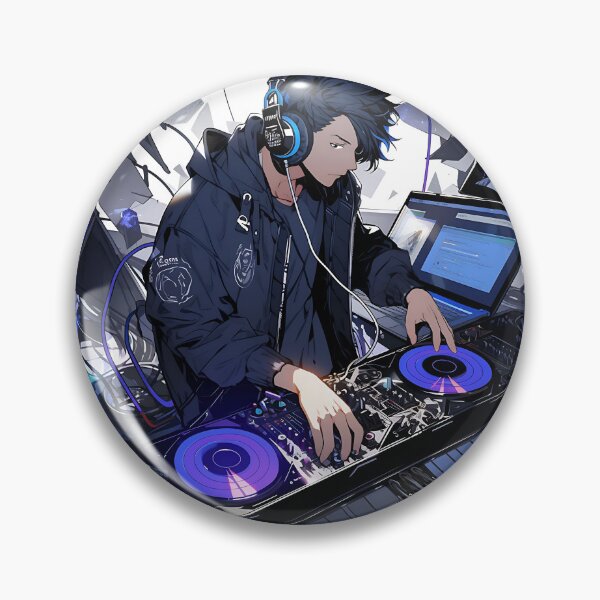 Artikelvorschau, Cover des EDM-Musikalbums – Anime-Hintergrundbild entworfen und verkauft von KAIGAME Art.