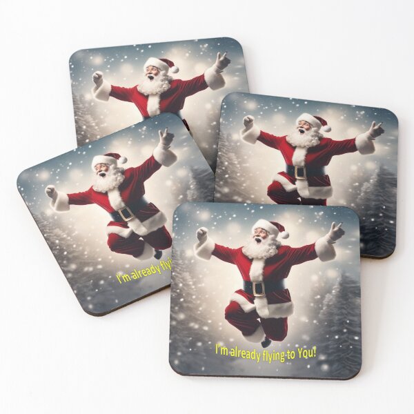 Item preview, Santa Claus: I'm already flying to you!  designed and sold by JaroDesign2023.