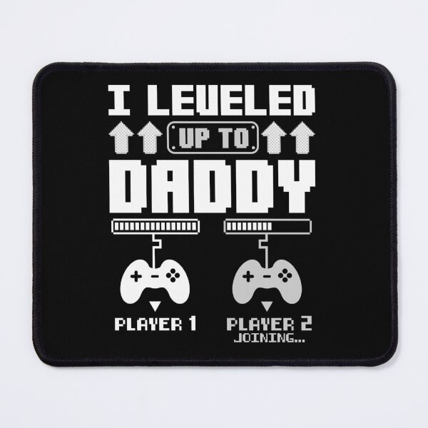 Item preview, Leveled Up To Daddy Promoted to Dad Gamer Father's Day designed and sold by Achrafdesign.