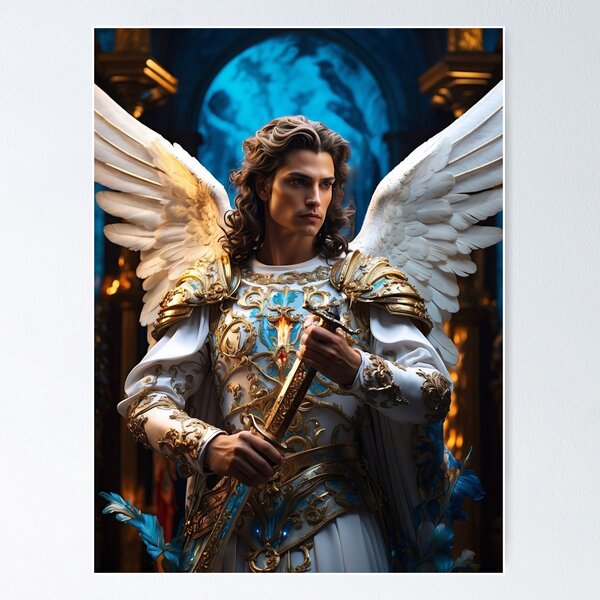 Item preview, Archangel Gabriel - Beautiful Angel designed and sold by HeavenArtStudio.