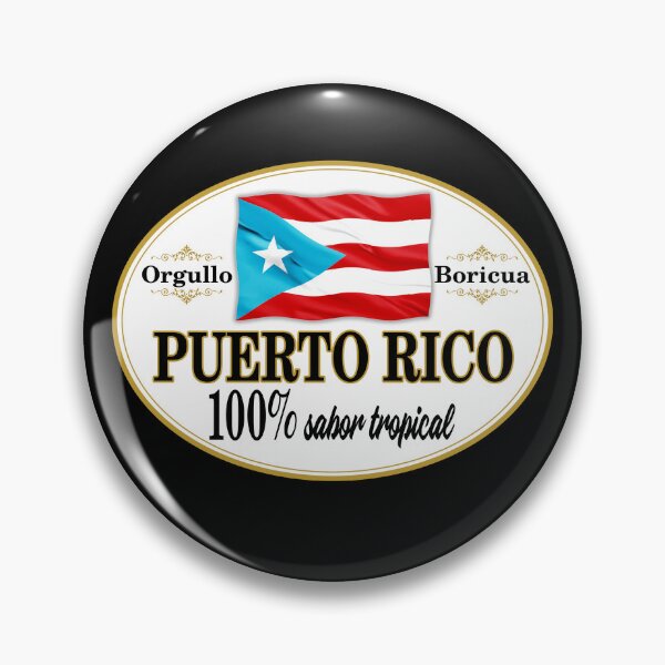 Item preview, 100% sabor tropical - Flag of  Puerto Rico designed and sold by obedtheartist.