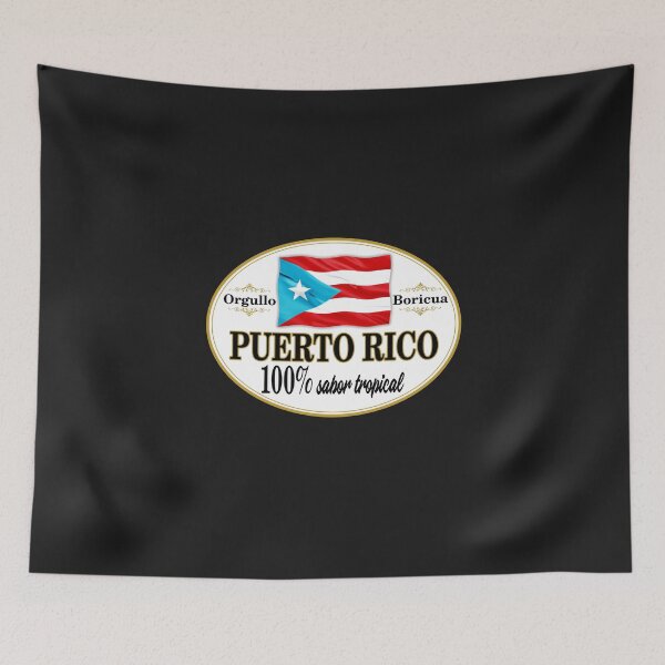 Item preview, 100% sabor tropical - Flag of  Puerto Rico designed and sold by obedtheartist.
