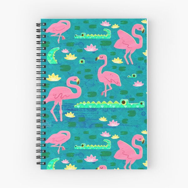 Artikelvorschau, Vorsicht Flamingos! entworfen und verkauft von kimfleming.