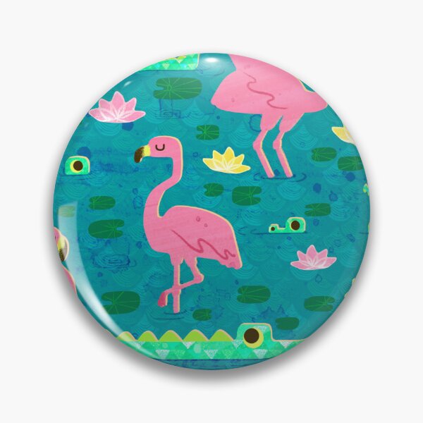 Item preview, Watch out flamingos! designed and sold by kimfleming.