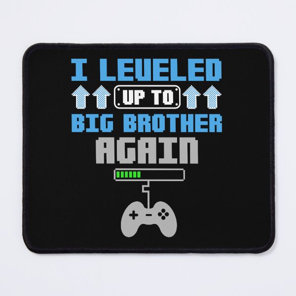 Item preview, Leveled Up To Big Brother Again Big Brother Gamer Men & Kids designed and sold by Achrafdesign.