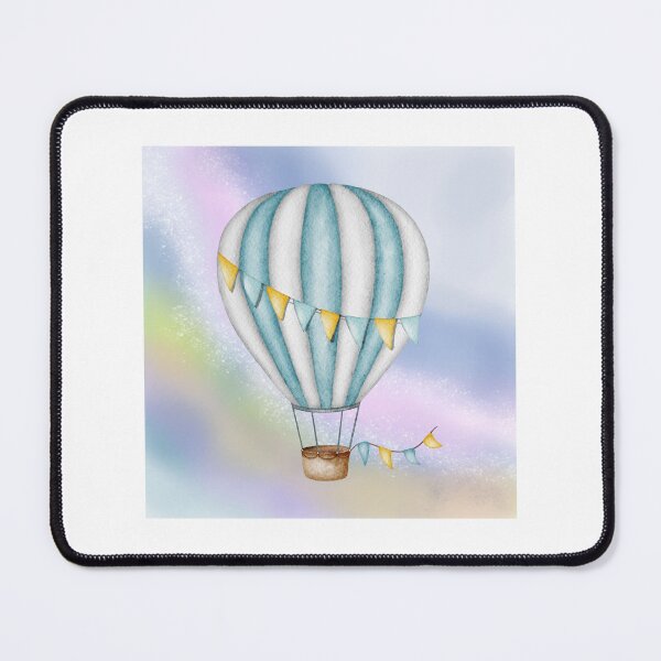 Item preview, Hot air balloon in the clouds designed and sold by tattooclumsey.