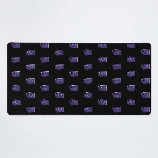 Item preview, Washington Heart Design, Purple And Gold. designed and sold by PNWEnergy.