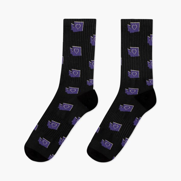 Item preview, Washington Heart Design, Purple And Gold. designed and sold by PNWEnergy.