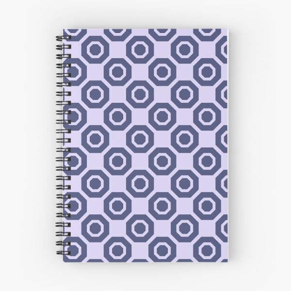 Item preview, Lavender Purple Octagons Connected Squares Lines Symmetry Simple Modern Geometric Honeycomb Structure Pattern designed and sold by PenguinForests.