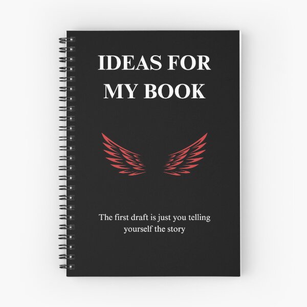 Item preview, First Draft, Book Ideas, Writers Notebook designed and sold by curtiscreations.