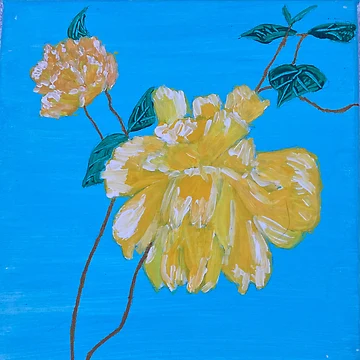 Artwork thumbnail, Yellow Roses by Ruth Breen Artwork
