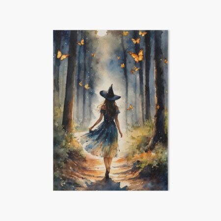 Aperçu de l'œuvre Sorcière papillon par Lyra O'Brien créée et vendue par Lyra The Lavender Witch.
