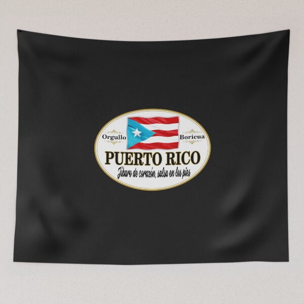 Item preview, Jíbaro de corazón, salsa en los pies  Flag of  Puerto Rico designed and sold by obedtheartist.
